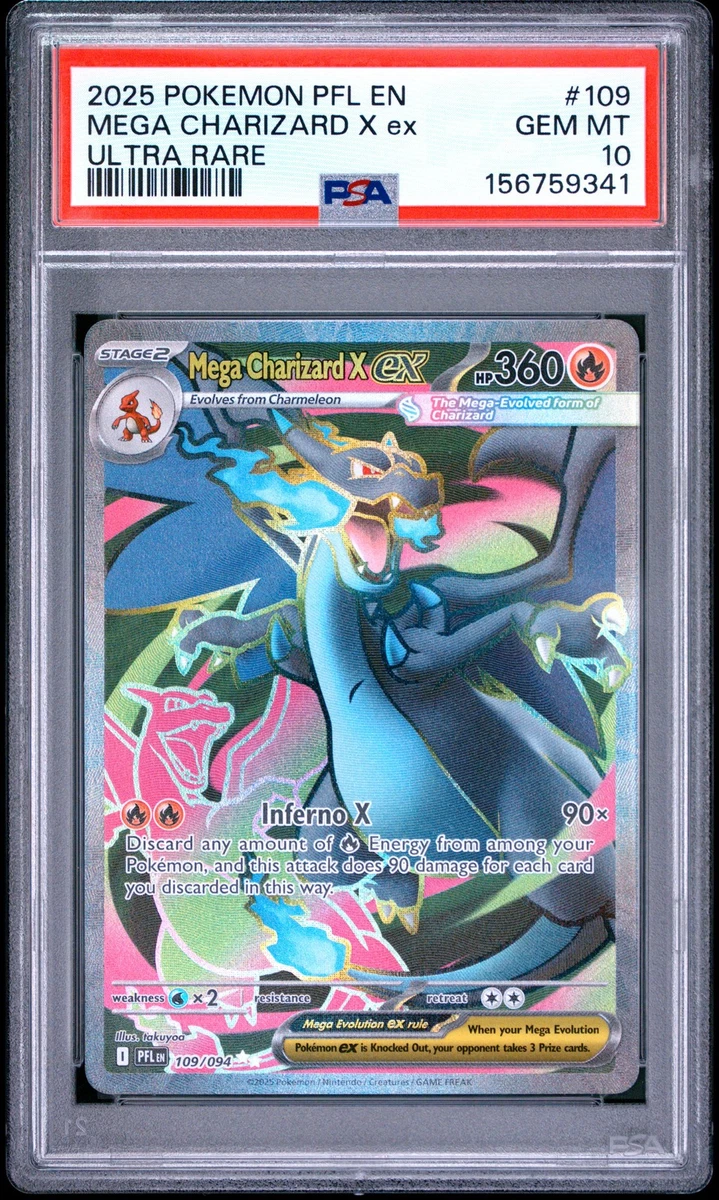 Charizard Pokémon TCG Professional Sports Authenticator (PSA