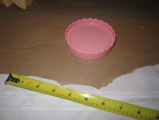 Fisher Price Fun with Food Birthday Create a Cake Pink Plate Wedding Tier Piece