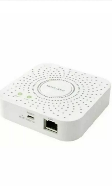 Silvercrest Smart Home Gateway Hub Compatible With Voice Control VIA Free App..