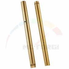 Gold Front Fork Leg Inner Tubes For Suzuki GSX1300R Hayabusa 1999-2007 43x530mm