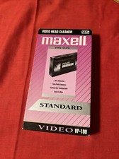 Vintage Maxell Video Head Cleaner VP-100 Standard Dry Type