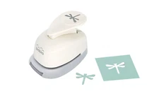 Bira Craft 5/8 inch Dragonfly 2 Shape Lever Action Craft Punch for Paper 