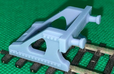 6x Prellbock Spur Z 1:220 grau Resin Prellböcke Gleissperre Märklin Piko z21