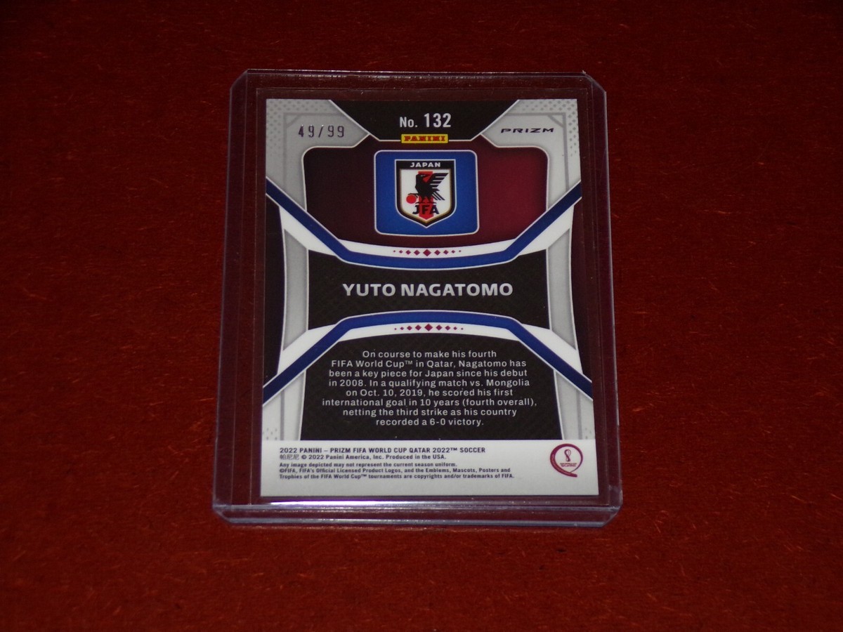 2022 Panini Prizm World Cup Prizms Breakaway Red 49/99 Yuto