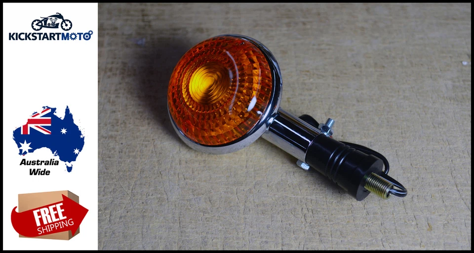 Intermitente indicador para Yamaha XV250 Virago 89-15 XV535 delantero trasero izquierdo derecho XV Foto 2 de 3