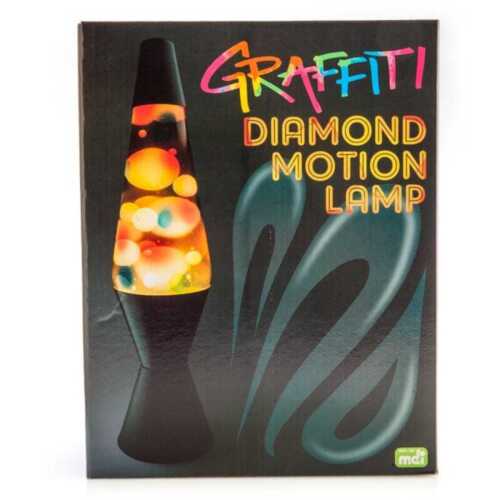 NG8 Diamond Glitter Motion 36cm Magma Lava Lamp Night Light Office Bedside Decor - Picture 7 of 16