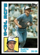 1984 Topps Garth Iorg #39 Toronto Blue Jays
