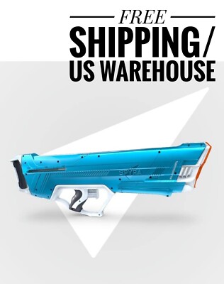 Spyra SpyraLX Water Blasyer Gun SpyraBlast Technology Water Gun Beach (BLUE)