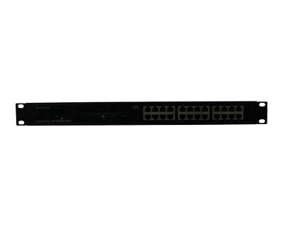 MONOPRICE 24 PORT 10/100 MBPS FAST ETHERNET SWITCH POWER 110V-240V 50-60HZ