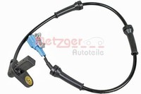 Metzger 09001091 Sensor, Raddrehzahl Passend FüR Nissan