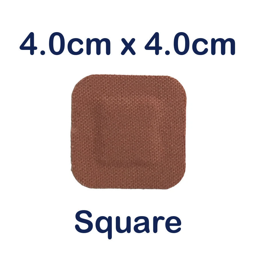 STEROPLAST PREMIUM ULTRA ADHESIVE MEDICAL GRADE SQUARE CUT PLASTERS DRESSING 4CM