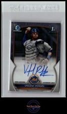 2023 Bowman Chrome #CPA-VP Vincent Perozo Chrome Prospect Autographs
