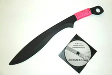 Kalaj Kutter Kukri PRACTICE SWORD Training FMA Indonesian Silat Knives DVD