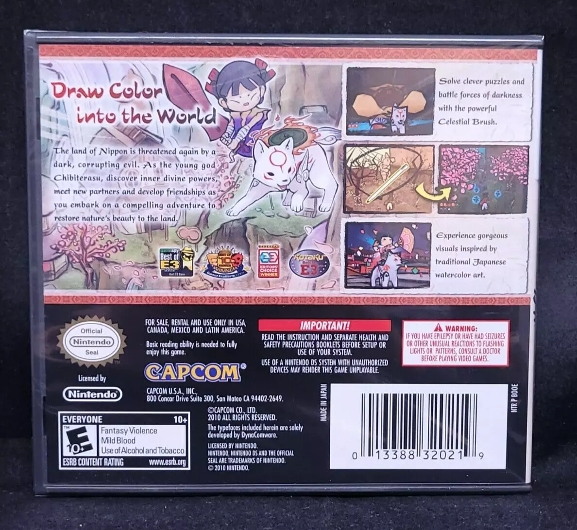 Okamiden (Nintendo DS, 2011) for sale online