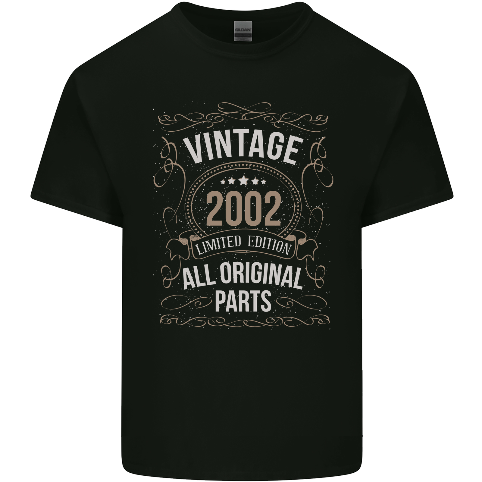 23rd Birthday Limited Edition 2002 Mens Cotton T-Shirt Tee Top
