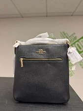 NWT Coach Mini Rowan File Bag CV405
