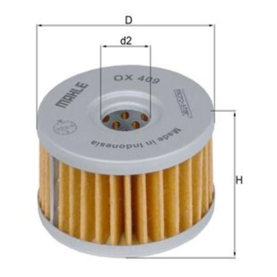 3x Filtro para Suzuki DR600 1983-89 DR650 1990-00 DR800 90-99 LS650 XF650 Sachs - Imagen 3 de 4