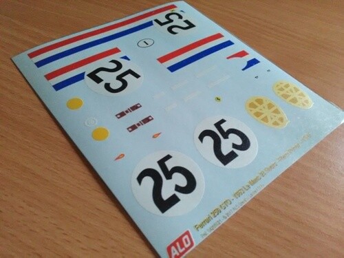 Decals 1963 Le Mans 25 Ferrari 250 GTO Pierre Dumay Elde 1:18 pour miniature