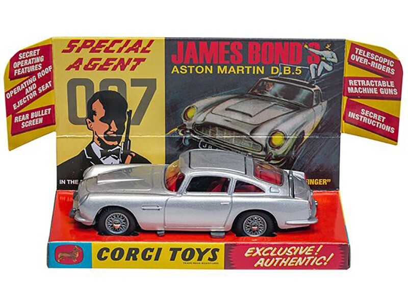 完品　CORGI TOYS JAMES BOND アストンマーチン　ミニカー Aston Martin 007 James Bond - Corgi Toys 1° serie, no box