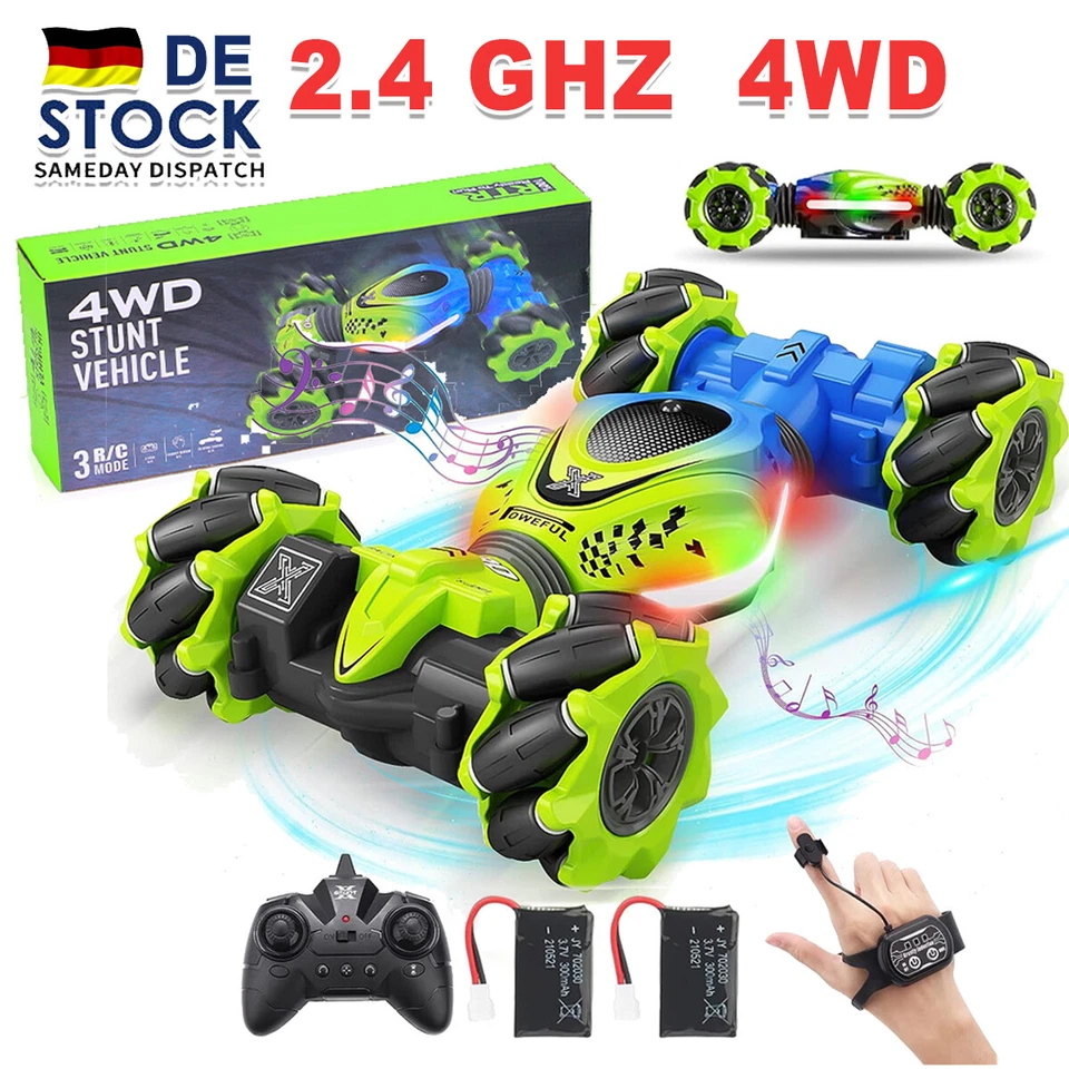 Deformable RC Stunt Car 360° Gesture Remote Control Off Road Spielzeugs Car 4WD