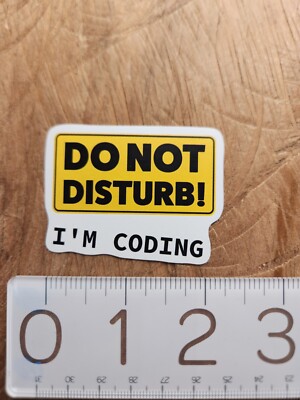 Computer STICKER Coder Decal Coder Sticker Software Hacker Laptop Coding CPU