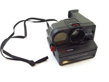 Vintage Polaroid Sonar One Step Pronto Land Camera SX-70 lean but UNTESTED