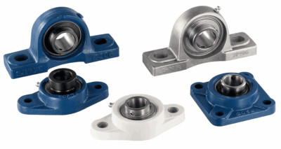 Spannplattenlagereinheit UCT212 R3 GGG40- Sphäroguss
