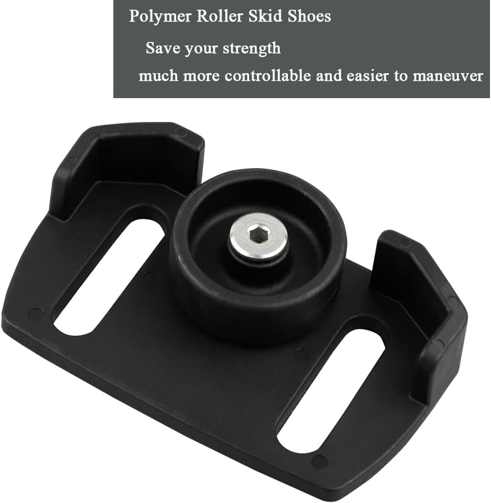 Universal Roller Wheel Skid Slide Shoes for Snow Blower Snowthrower