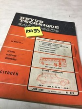 Revue technique Citroen AK