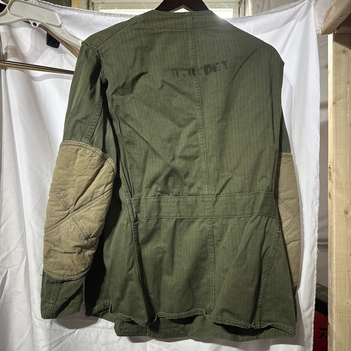 VTG WW2 1940's USMC HBT Shooting Jacket L Green | eBay VTG WW2 1940's USMC HBT Shooting Jacket L Green | eBay