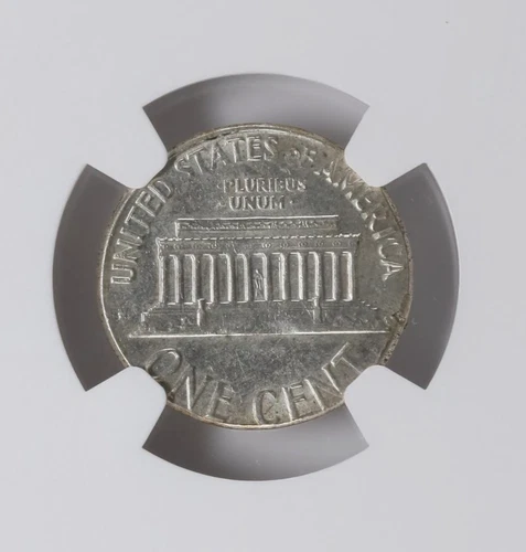 1962-D NGC AU58 Lincoln Cent on SILVER Dime  🔴 $3,032 Comp! RARE DATE 1C on 10C