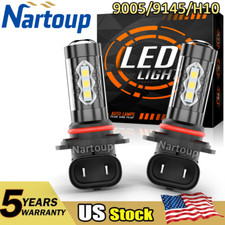 2x 9006 HB4 LED Fog Light Bulbs Kit 35W 5000LM 3500K Error Free Yellow Lamp