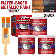 3pcs Car Anti-Rust Chassis Rust Converter Water-Based Primer Metal Rust Remover