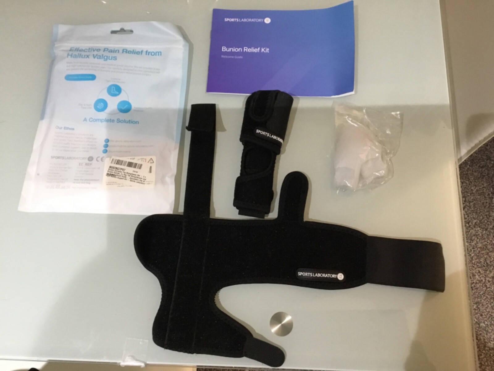 Sports Laboratory Bunion Corrector Set Day & Night Kit Ultimate