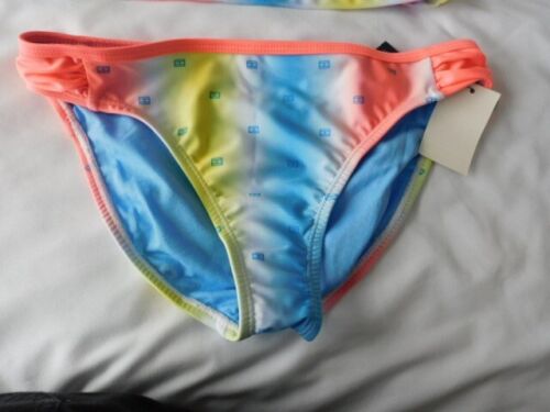 Tommy Hilfiger Big Girls 2-Pc. Diamonique Tankini - Multicolored, Large/12/14 - Picture 3 of 3