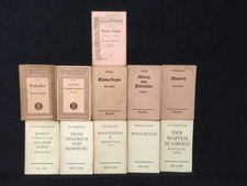 40 RECLAMHEFTE - Macbeth Maria Stuart Minna von Barnheim u.v.a.