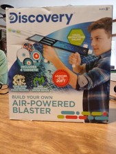 Discovery DIY Air Powered Blaster Build Your Own Includes Four Targets Sealed