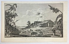 TONGA ROTTERDAM - ÎLE NOMUKA 1774 JAMES COOK GRANDE VUE ANCIENNE 18ÈME SIÈCLE