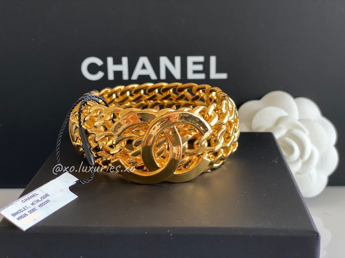 アクセサリー Bracelet Chanel Chanel Pearl Crystal Flower Bracelet