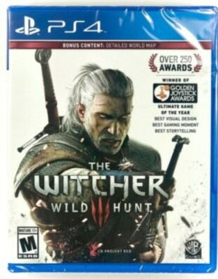The Witcher III 3 Wild Hunt (Playstation 4 / PS4) **BRAND NEW FACTORY SEALED** 
