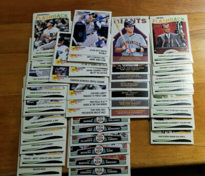 2013 Topps Heritage Inserts Flashback/Memorable/New Age/Then-Now you pick choice