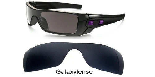 Galaxy Replacement Lenses For Oakley Batwolf Iridium Black Polarized 100%UVA - product listing photo