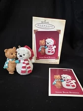 Friendship Ornament. Snow Bear Buddies Hallmark Keepsake Ornament ~ 2005