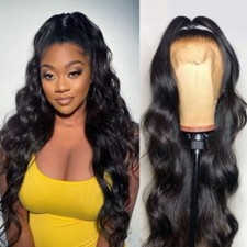 360 Full Lace Wig Human Hair Pre Plucked Body Wave Wigs 13x4 13x6 30 32 Inch