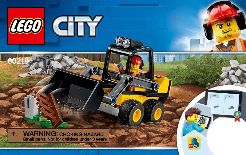 LEGO 60219 Town City Construction Construction Loader 2019