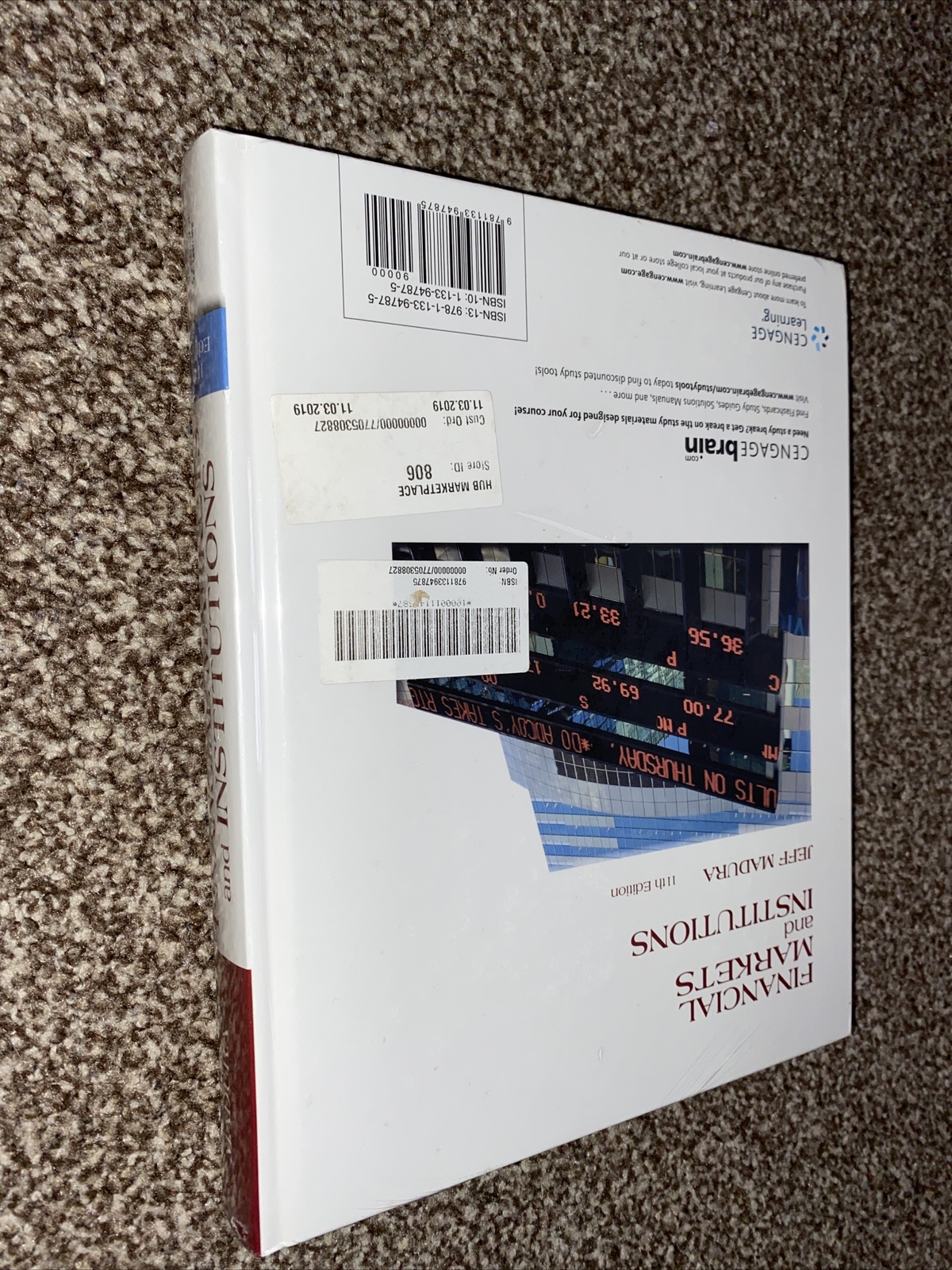 Financial Markets and Institutions (with Stock Trak Coupon) by Jeff ...