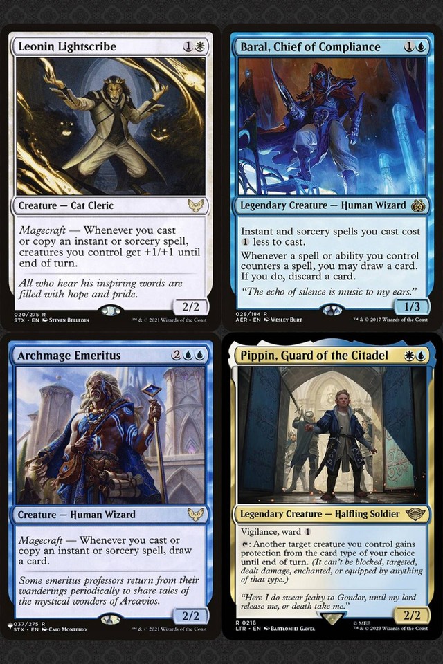 Chun-Li, Countless Kicks Spell Copy Commander Deck Magic EDH MTG Ready ...
