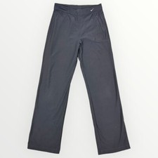 Vintage Y2K NIKE Dri-Fit Womens M Straight Leg Grey Leggings Athletic Stretch