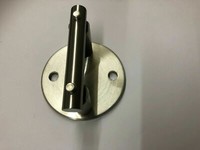 Edelstahl Pfostenhalter Bodenhalter Wandanker GeläNder Pfosten Rohrhalter 42,4Mm