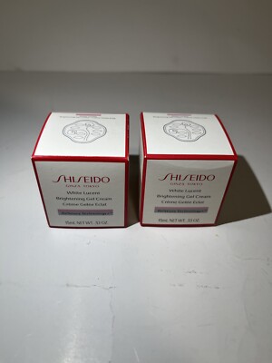 Lot Of 2 SHISEIDO White Lucent Brightening Gel Cream 0.53 / .53oz 15ml